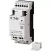 Eaton EASY-E4-DC-6AE1 PLC valdymo modulis, 12/24 V DC, 6 skaitmeniniai įėjimai, 2 analoginiai įėjimai, 4 relių išėjimai, plečiamas, integruotas LCD