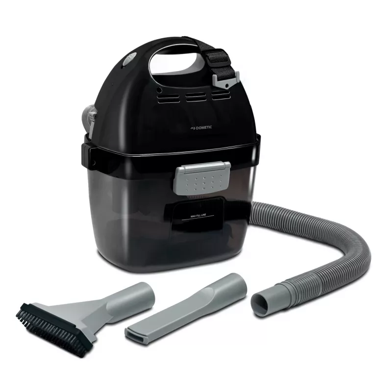 Dometic PowerVac PV 100 belaidis rankinis dulkių siurblys 12 V / 230 V, šlapiam ir sausam valymui, 3,8 L 9600000348