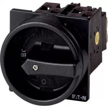 Eaton T0-1-102/EA/SVB-SW blokuojamas kumštelinis jungiklis 20 A, 1 poliaus, 90° juodas