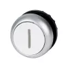 Eaton M22-DR-W-X1 plokščias baltas fiksacinis mygtuko aktorius, 22,5 mm, IP67/IP69K