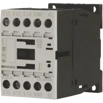 Eaton DILM7-10 3 polių kontaktoriuss, 230V 50Hz / 240V 60Hz ritė, 1NO pagalbinis, 3kW AC-3 400V 276550