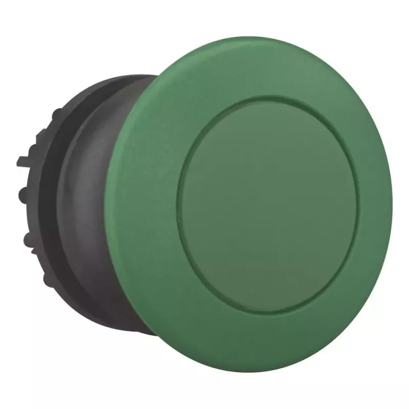 Eaton M22S-DP-G grybo formos mygtukas su fiksacija, žalias, 38 mm 216717