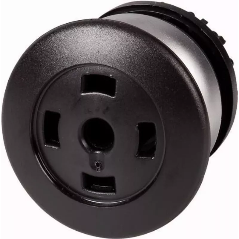Eaton M22-DP-S-X Įgilintas mygtuko aktorius, momentinis, juodas, 22,5 mm, IP66/IP67/IP69K 216728