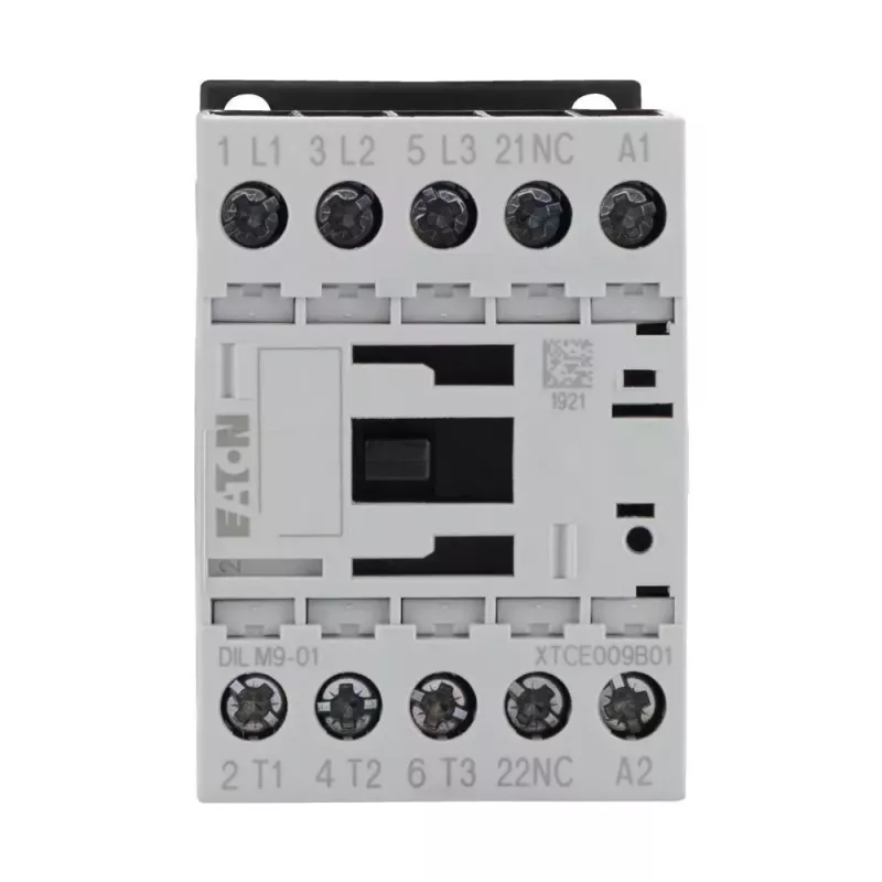 Eaton DILM9-01 24V AC 50Hz 3 polių kontaktorius, 9A, 1NO, IP20 276712