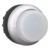 Eaton M22-DRLH-W apšviestas mygtukas su grįžtamuoju mechanizmu, baltas, 1NO, 22,5 mm, 12-30 V AC/DC LED 216788