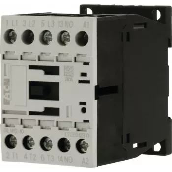 EATON DILM12-10 galios kontaktorius, 3 polių, 12 A, 5,5 kW, 110 V AC ritė, 1 NO, 276827