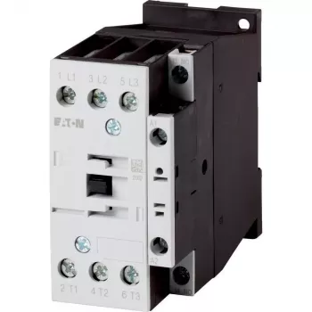 EATON DILM17-10 24V AC 50/60Hz galios kontaktorius, 3 polių, 17A AC-3, 1NO pagalbinis 277008