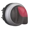 Eaton M22-WLK3-R apšviestas perjungiklio aktuatas, 3 padėčių, raudona rankenėlė, 22,5 mm