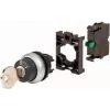 Eaton M22-WS-K10-BVP raktu valdomas perjungiklio aktuatas, 2 padėtys, fiksuojamas, juodas plastikinis priekinis žiedas, raktas K10, 22,5 mm 110921