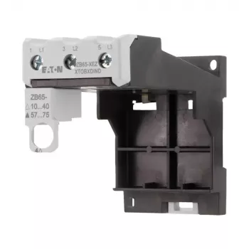 Eaton ZB65-XEZ variklio apsaugos relės lizdas, DIN bėgio / varžtinis montavimas, 3 polių, 690V AC 278474