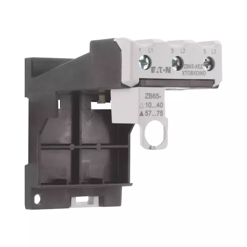 Eaton ZB65-XEZ variklio apsaugos relės lizdas, DIN bėgio / varžtinis montavimas, 3 polių, 690V AC 278474