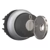 Eaton M22-WRS-MS2 raktinis pasukimo jungiklis, 2 padėtys, fiksuojamas, titano spalvos priekinis žiedas, MS2 raktas, 22,5 mm montavimas 111778