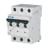 Eaton FAZ-C6/3 6 A 3 polių C charakteristikos automatinis jungiklis (MCB), 6 kA 278867