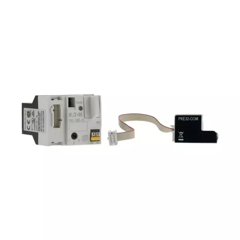 Eaton SmartWire-DT prijungimo modulis PKE12/32 variklio starteriui, rankinis/automatinis režimas, 24V DC, IP20, juodas 126895
