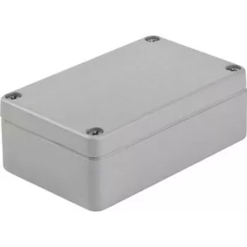 Bopla universali dėžutė 98 x 64 x 34 mm aliuminis sidabrinė pilka RAL 7001 A 102 (01102000.MT2)