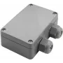 Bopla universali dėžutė 98 x 64 x 34 mm poliamidas sidabrinė pilka (RAL 7001) PK 102-211 38102200