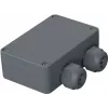 Bopla universali dėžutė 98 x 64 x 34 mm poliamidas sidabrinė pilka (RAL 7001) PK 102-211 38102200