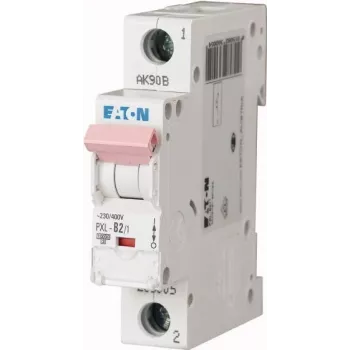 Eaton PXL-C2/1 modulinis automatinis jungiklis, 2 A, 1 polių, C charakteristika, 6 kA 236047