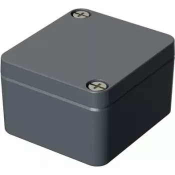 BOPLA universalių korpusų dėžutė aliuminio sidabriškai pilka (RAL 7001) 50 x 45 x 30 A 100 1 vnt. (01100000.MT1)