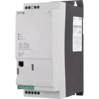 Eaton DE1-34016FN-N20N kintamo greičio starteris, 7,5 kW, 16 A, 380-480 V, IP20, juodas/baltas 174340