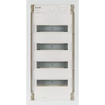 Eaton KLV-48HWP-F įleidžiamas skirstomasis skydas, 4 eilės, 48 moduliai, baltos plieno durelės 178812