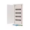 Eaton KLV-48HWP-F įleidžiamas skirstomasis skydas, 4 eilės, 48 moduliai, baltos plieno durelės 178812