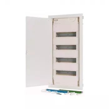 Eaton KLV-48HWP-F įleidžiamas skirstomasis skydas, 4 eilės, 48 moduliai, baltos plieno durelės 178812