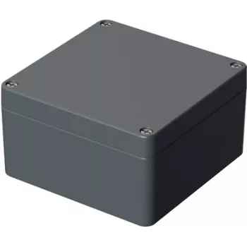 Bopla universalių korpusas 160 x 160 x 90 aliuminis sidabrinis pilkas (RAL 7001) A 125 01125000.H