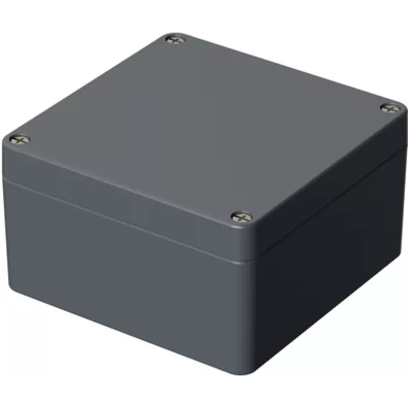 Bopla universalių korpusas 160 x 160 x 90 aliuminis sidabrinis pilkas (RAL 7001) A 125 01125000.H