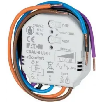 Eaton xComfort CDAU-01/04-I belaidis dimmerio aktorius, įleidžiamas, 1 kanalo, 400W 182444