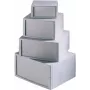 Bopla universalių korpusas 85 x 81 x 40 mm polistirenas šviesiai pilkas RAL 7035 U 85 26085000