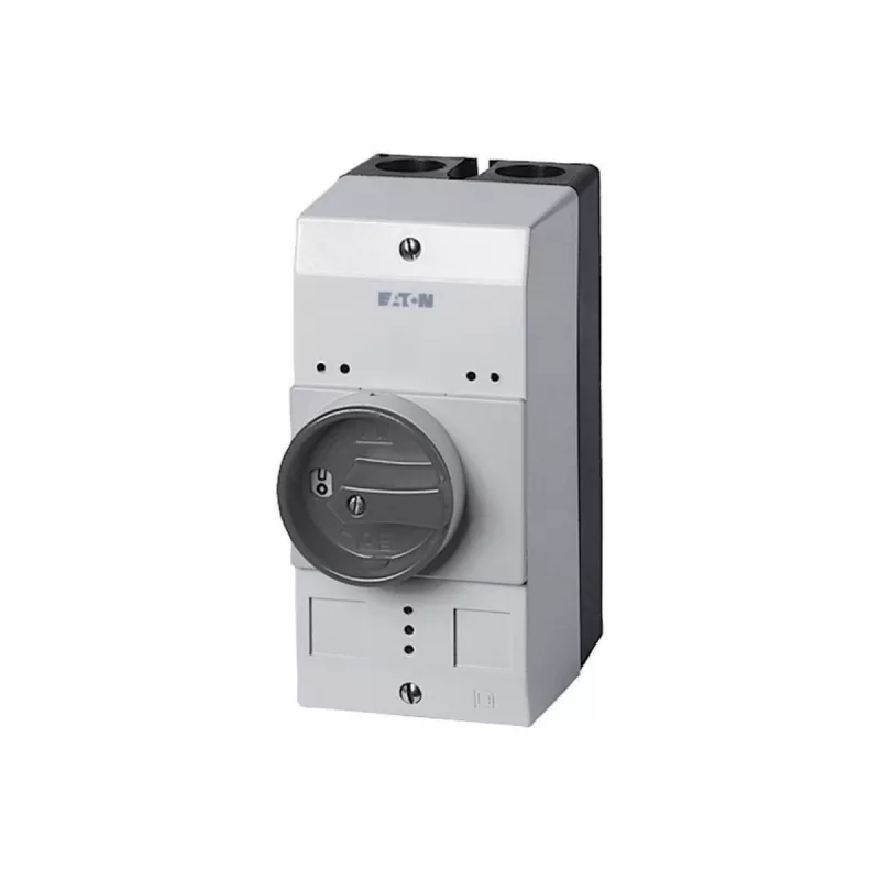 Eaton CI-PKZ0-GM tuščias korpusas su sukimosi jungikliu, 158 x 80 x 126 mm, juodas/pilkas 260089