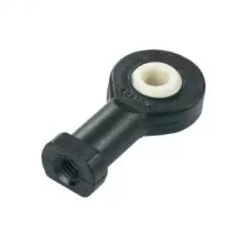 REELY KBRM05 M4 plastikinis šarnyrinis guolis su vidiniu sriegiu, igubal®, M4, 5 mm vidinė skylė, nereikalaujantis priežiūros