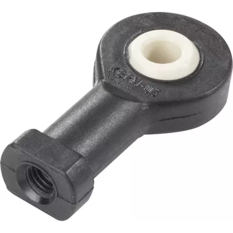 REELY KBRM05 M4 plastikinis šarnyrinis guolis su vidiniu sriegiu, igubal®, M4, 5 mm vidinė skylė, nereikalaujantis priežiūros