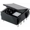 Bopla baterijų laikiklis 4 AA (Mignon) elementams su 9V bloko litavimo jungtimi, 65 x 65 x 21,5 mm, juodas 46600000