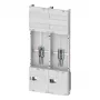 Eaton ZSD-Z27A1332 skaitiklio laukas su skirstomuoju skydu, 1 skaitiklio vieta, 1 skirstymo laukas, 63 A, 5 polių šyninė sistema, 7 eilės, 12 TE eilėje, iš anksto sujungta 260411