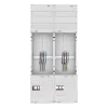 Eaton ZSD-Z27A1332 skaitiklio laukas su skirstomuoju skydu, 1 skaitiklio vieta, 1 skirstymo laukas, 63 A, 5 polių šyninė sistema, 7 eilės, 12 TE eilėje, iš anksto sujungta 260411