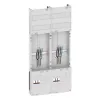 Eaton ZSD-Z27A1332 skaitiklio laukas su skirstomuoju skydu, 1 skaitiklio vieta, 1 skirstymo laukas, 63 A, 5 polių šyninė sistema, 7 eilės, 12 TE eilėje, iš anksto sujungta 260411