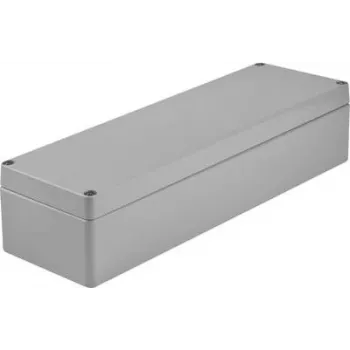Bopla Universal korpusas 360 x 120 x 81 mm aliuminis sidabriškai pilkas (RAL 7001) A 124 01124000.H