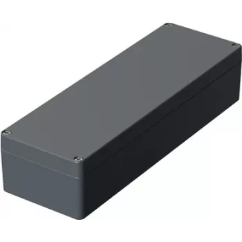 Bopla Universal korpusas 360 x 120 x 81 mm aliuminis sidabriškai pilkas (RAL 7001) A 124 01124000.H