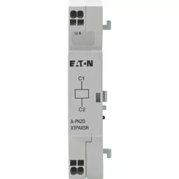 Eaton A-PKZ0 230V 50Hz šunto atleidimo modulis, skirtas PKZ0/PKE variklių apsauginiams automatiniams jungtuvams 199339