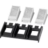 Eaton NZM1-XIPK gnybtų dangtelis NZM1, PN1, N1 grandinės pertraukikliams, 3 polių, IP20 priekyje / IP40 gale, juodas/pilkas, 90 mm 266744