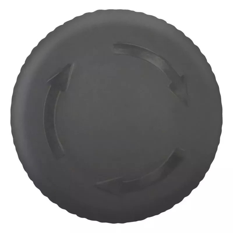 Eaton M22S-PVT juodas grybo formos mygtuko aktuaratorius, 22mm, momentinis 271499