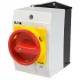 Eaton T0-4-15682/I1/SVB 6 polių kumštelinis jungiklis 20A 690V AC su raudona/geltona rankena 207161