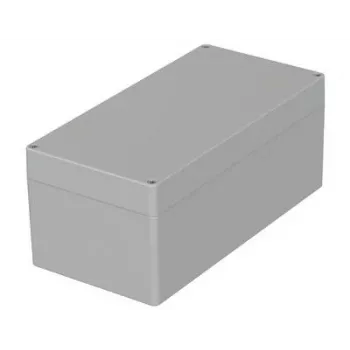 BOPLA universali dėžutė polikarbonatas šviesiai pilka 240 x 120 x 100 mm M 242 (02242000)