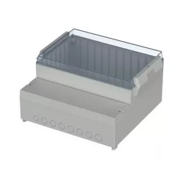 Bopla RCP 3500 valdymo dėžė 296 x 281 x 158 mm ABS / polikarbonatas, šviesiai pilka, 41350109