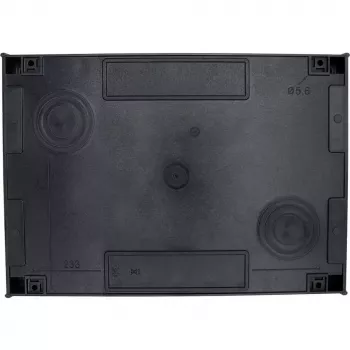 Eaton P3-63/I4-SI/HI11 2-polių rotacinis pagrindinis jungiklis, 63 A, 690 V AC, pilkas/raudonas 207363