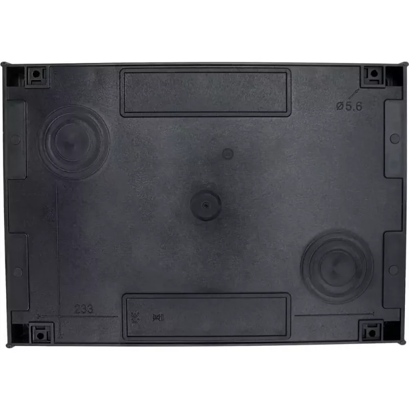 Eaton P3-63/I4-SI/HI11 2-polių rotacinis pagrindinis jungiklis, 63 A, 690 V AC, pilkas/raudonas 207363