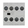 Eaton DILA-XHI13 pagalbinis kontaktų blokas, 4 polių, 1NO+3NC, varžtiniai gnybtai, priekinis montavimas, DILM7-DILM38 kontaktoriams, juodas/baltas 276425