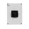 Eaton P3-100/I5/SVB-SW/HI11 3 polių pagrindinis jungiklis 100 A, paviršinio montavimo, IP65, raudona/geltona sukama rankena, užrakinamas, 1NO+1NC 207375
